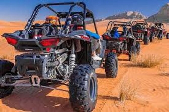 1-Hour Desert Buggy Self-Drive Adventure: Camel Ride & Sandboard - The guide can make or break the day