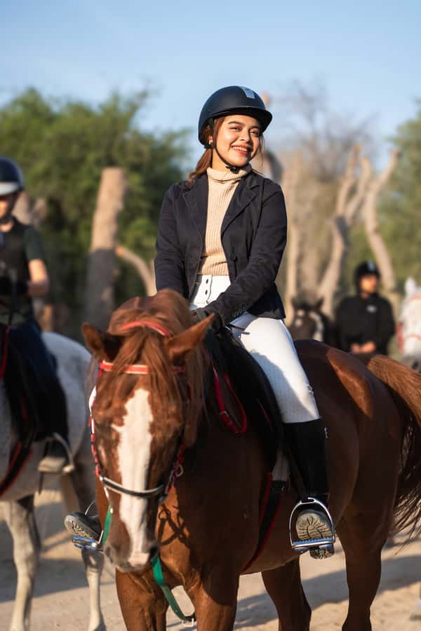 1 Hour Horseback Dubai Desert Park Ride - The one-hour route through dunes and trees
