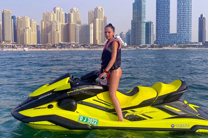 1-Hour Jet Ski Tour – Burj Al Arab, Atlantis, & Dubai Skyline - The quick lesson before you hit open water