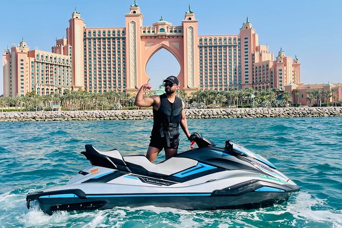 1 hour Jetski Tour - Burj Al Arab and Royal Atlantis - The safety briefing and Yamaha jet ski lesson
