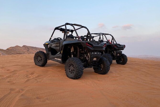 1 Hour Private Self Drive Dune Buggy and Sand boarding in Dubai - The private format and guide support