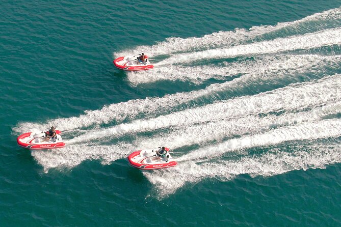 120 MINUTES Dubai Private Self-Drive SeaKart Jet Ski Boat Tour - Taking the wheel at Dubai Harbour