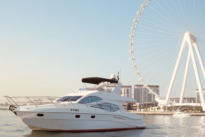 2-Hour Dubai Sea Escape, Swim, Tan & Sightseeing - A private boat with room to make the day your own