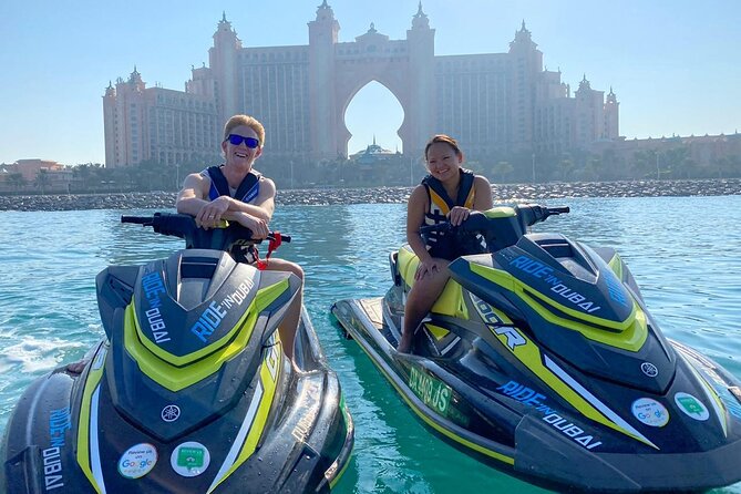 2 hours Jetski Explore Tour - Cruising toward Palm Atlantis and JBR