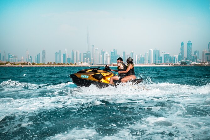 24 Karat Gold Jet Ski Adventure with Burj Khalifa View - JBR and the Coastline