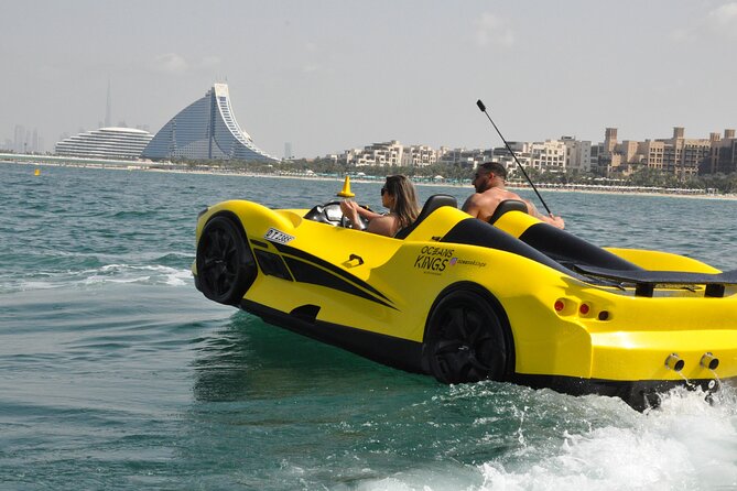 30 minutes Private Jet Car Experience with Burj Al Arab View - What This Jet Car Ride Actually Is