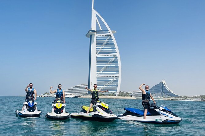 30Min Dubai Jet Ski Tour of Burj Al Arab with Free Ice Cream - Skyline views from the Persian Gulf