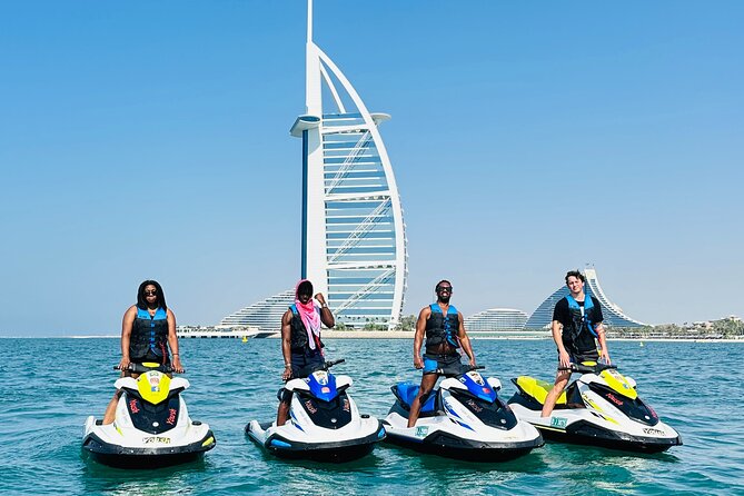 30Min Dubai Jet Ski Tour of Burj Al Arab with Free Ice Cream - Photos, water, and the small extras