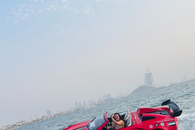 30Min Jetcar Dubai with Burj Al Arab Views-Free Ice Cream - What is included, and what is not