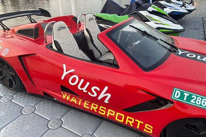 30Min Jetcar Dubai with Burj Al Arab Views-Free Ice Cream - Starting at Yoush Water Sports near Jumeirah