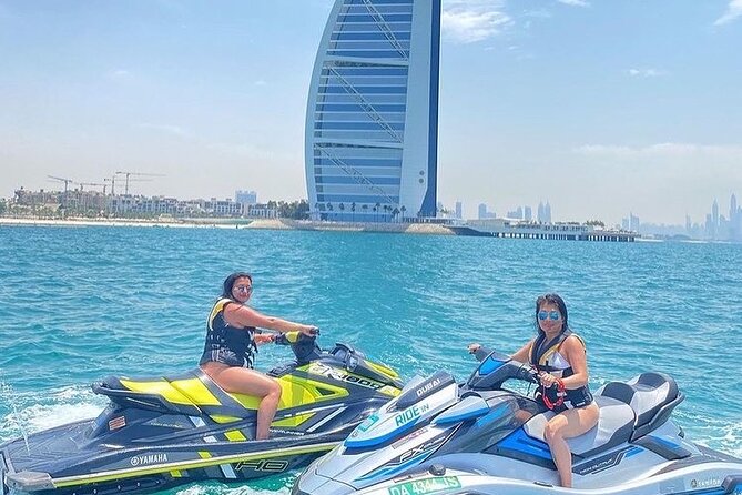30mins Burj Al Arab Jetski Tour - The Jumeirah coastline and the faster stretches