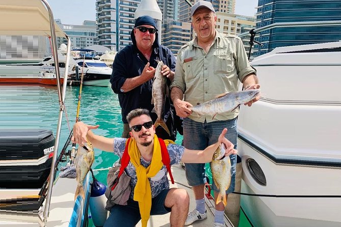 4 Hours Dubai Deep Sea Fishing - Rods, bait, drinks, and the practical comforts