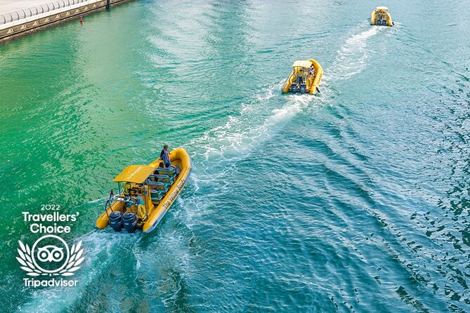 45-Minute Thrilling Speedboat Tour to Atlantis Hotel - The ride begins at Dubai Marina Walk