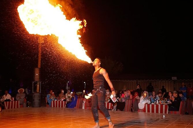 4X4 Dubai Desert Safari with BBQ Dinner and Lot More - Arabian coffee, dates, and the desert camp