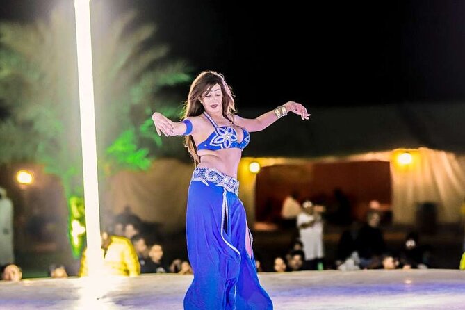4X4 Dubai Desert Safari with BBQ Dinner and Lot More - Shisha, Tanura, belly dancing, and fire shows