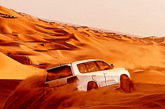 4x4 off-Road Desert Safari, Sandboarding, CamelRide, Veg & BBQ - Quick points to know before booking