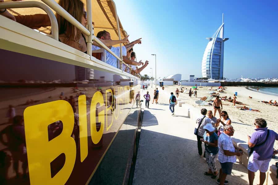 5-Day Pass: Hop-On Hop-Off, Lost World Aquarium, Dubai Frame - Desert sunset at the fortress