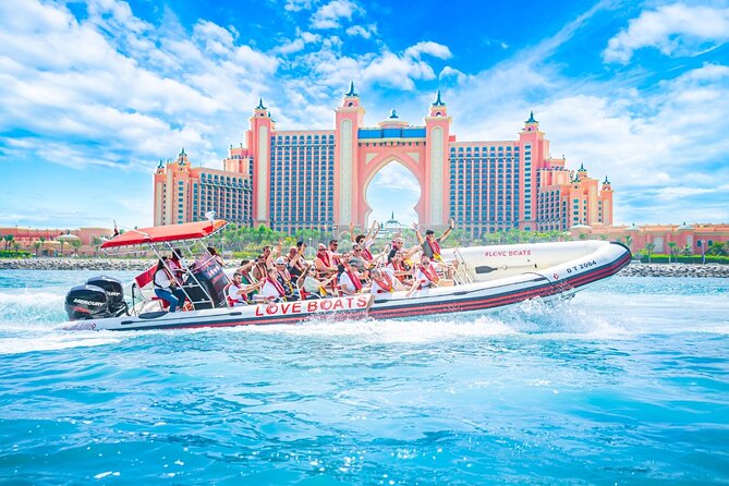 90 Mins Speedboat Tour Dubai Marina JBR Atlantis and Burj Al Arab - Key points to know before booking