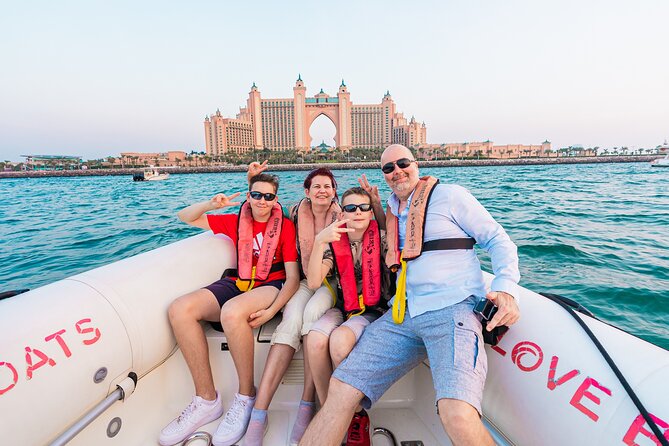 90 Mins Speedboat Tour Dubai Marina JBR Atlantis and Burj Al Arab - What this Dubai boat tour is really like