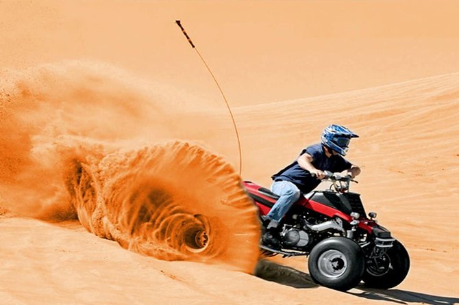 90-Minutes Quad Biking Tour From Dubai - Leaving Dubai for the open dunes