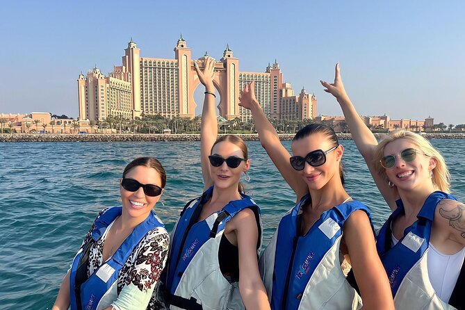 90 Minutes Speedboat Tour Dubai Marina, Burj Al Arab and Atlantis - Palm Jumeirah at speed