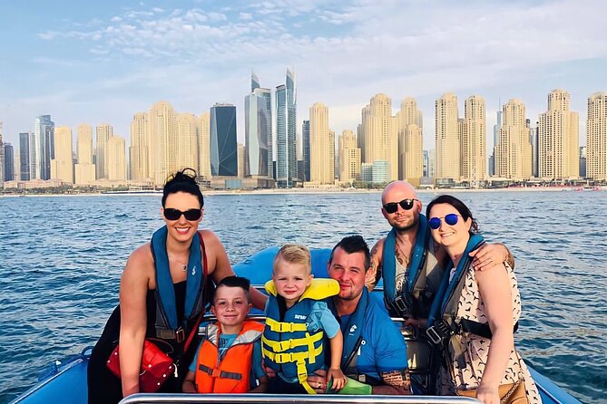 90 Minutes Speedboat Tour Dubai Marina, Burj Al Arab and Atlantis - What the ride feels like in real terms