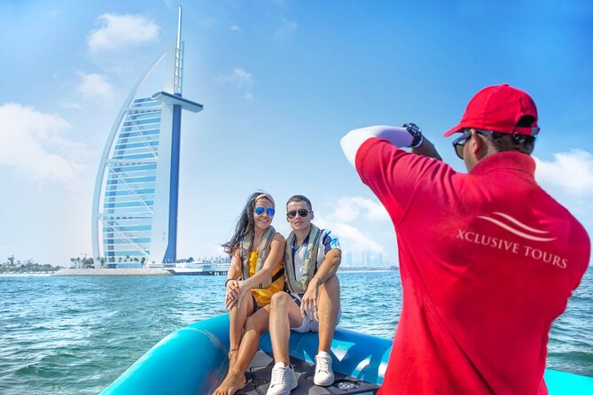 90 Minutes Speedboat Tour: Marina, Atlantis, Palm & Burj Al Arab - How fast is the speedboat ride?
