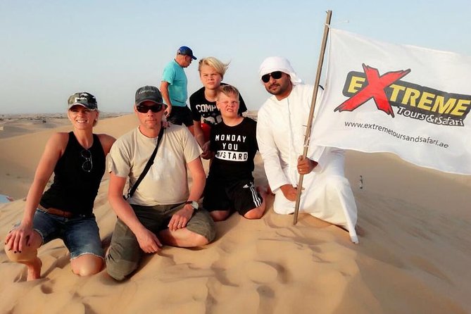 Abu Dhabi: 7-Hours Desert Safari with BBQ, Camel Ride & Sandboarding - Leaving Abu Dhabi for Al Khaznah Desert