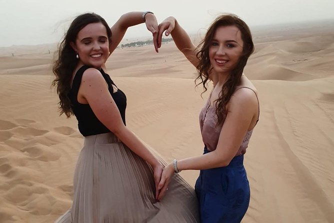 Abu Dhabi city tour & desert safari from Dubai - Sunset, barbecue, and camp entertainment