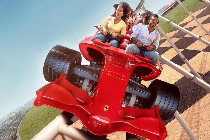 Abu Dhabi City Tour - Ferrari World - Two hours at Sheikh Zayed Grand Mosque