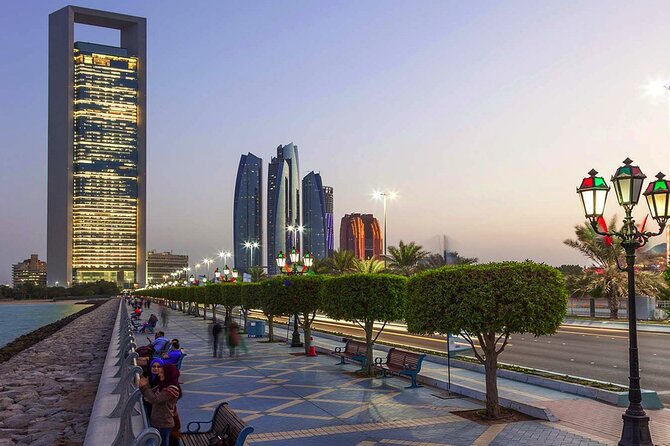 Abu Dhabi City Tour from Abu Dhabi - Palace views, Etihad Towers, and Emirates Palace