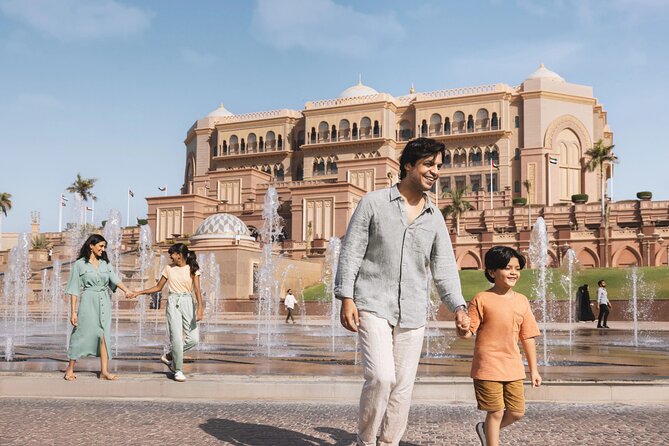 Abu Dhabi City Tour In a 4x4 Vehicle From Dubai - Ferrari World is a photo stop, not a theme-park visit