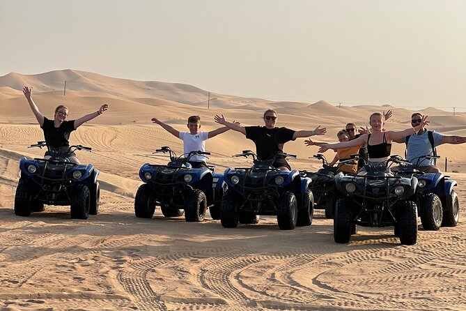 Abu Dhabi Desert Safari Tour with Shows & Buffet Dinner - Belly Dancing, Tanoura, and Fire Performances