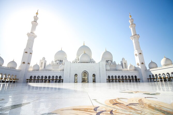 Abu Dhabi Full Day Tour & Heritage Village from Dubai with Lunch - Entering the Sheikh Zayed Grand Mosque