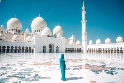 Abu Dhabi Grand Mosque Tour and Louvre Museum Visit from Dubai