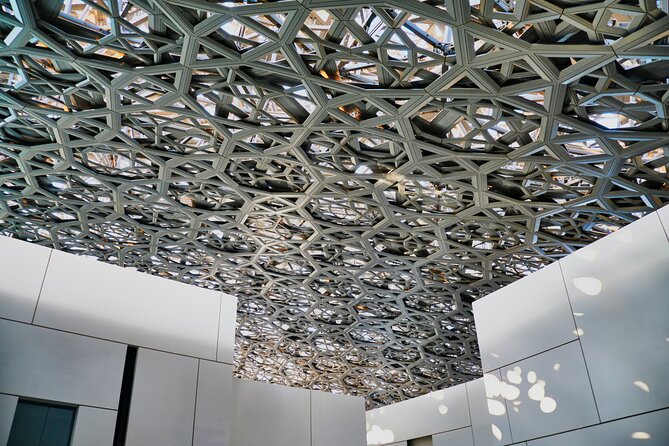 Abu Dhabi Grand Mosque Tour With Louvre Museum Tickets - Two hours beneath Louvre Abu Dhabi’s dome