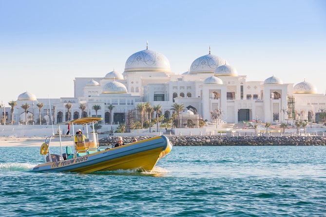 Abu Dhabi Guided Sightseeing Boat Tours - Why see Abu Dhabi from a yellow RIB?