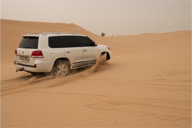 Abu Dhabi morning desert safari - Private car - What dune bashing actually feels like