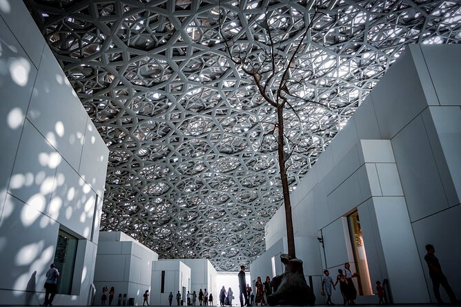 Abu Dhabi Mosque and Louvre Museum with Lunch from Dubai - Yas Mall and the Ferrari World stop