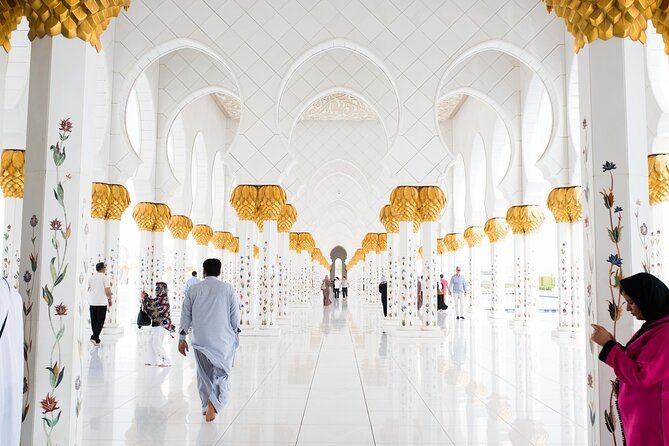 Abu Dhabi Mosque including Ferrari World Tour from Dubai - What the $140.80 price really buys