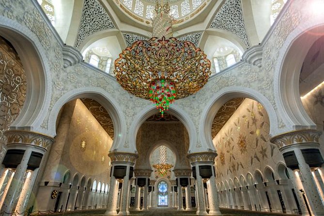 Abu Dhabi Sheikh Zayed Mosque tour Ferrari world outside visit - Quick points before you book