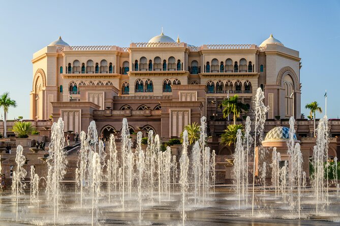Abu Dhabi Sightseeing Tour in Private Vehicle - Qasr Al Watan and the limits of a quick palace stop