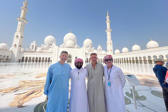 Abu Dhabi Tour Grand Mosque Heritage Village Emirates Palace - A long but efficient Abu Dhabi day from Dubai