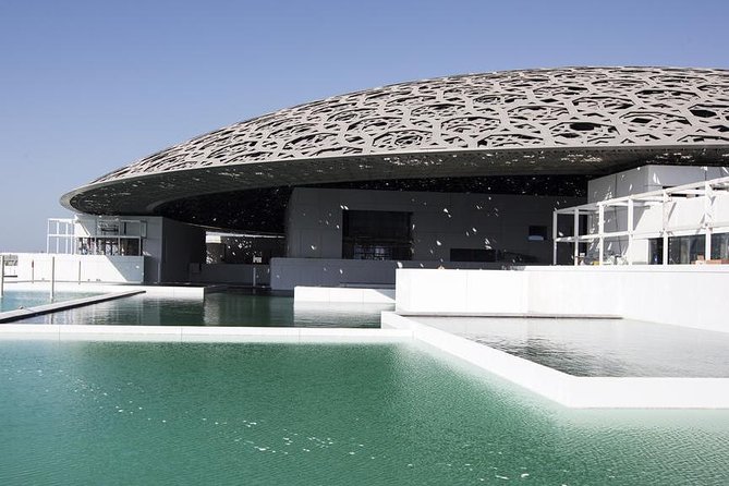 Abu Dhabi Tour with Grand Mosque Visit and Other options - Choose between Louvre Abu Dhabi and Ferrari World carefully