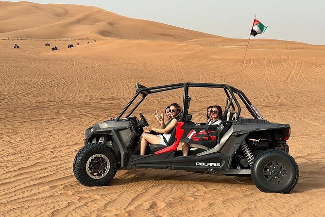 Adrenaline combo : Desert activities + ATV or Quad bike option - Leaving Dubai behind in a six-seat 4x4