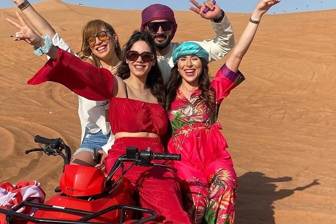 Adrenaline combo : Desert activities + ATV or Quad bike option - What the $219.20 group price really buys