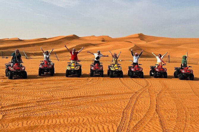 Adrenaline combo : Desert activities + ATV or Quad bike option - Who will enjoy this desert combo most
