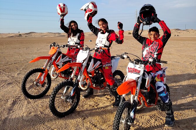 Adult Desert Motorbike Training in Dubai - Bikes and safety equipment included in the price
