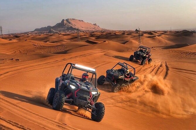 Adventurous Red Dune Desert Safari Deal with Quad Bike,Shows &BBQ - Camel Riding and Sandboarding