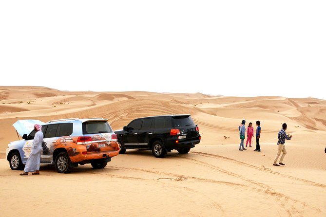 Al Ain Desert Safari with Buffet Dinner - Dune bashing before sunset